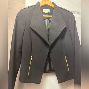 Calvin Klein suede Charcoal Jacket